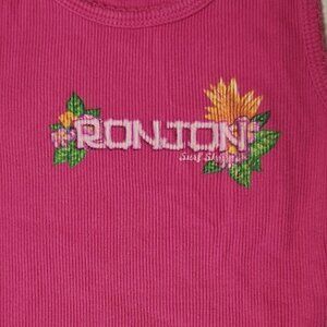 Pink Ron Jon tank-top